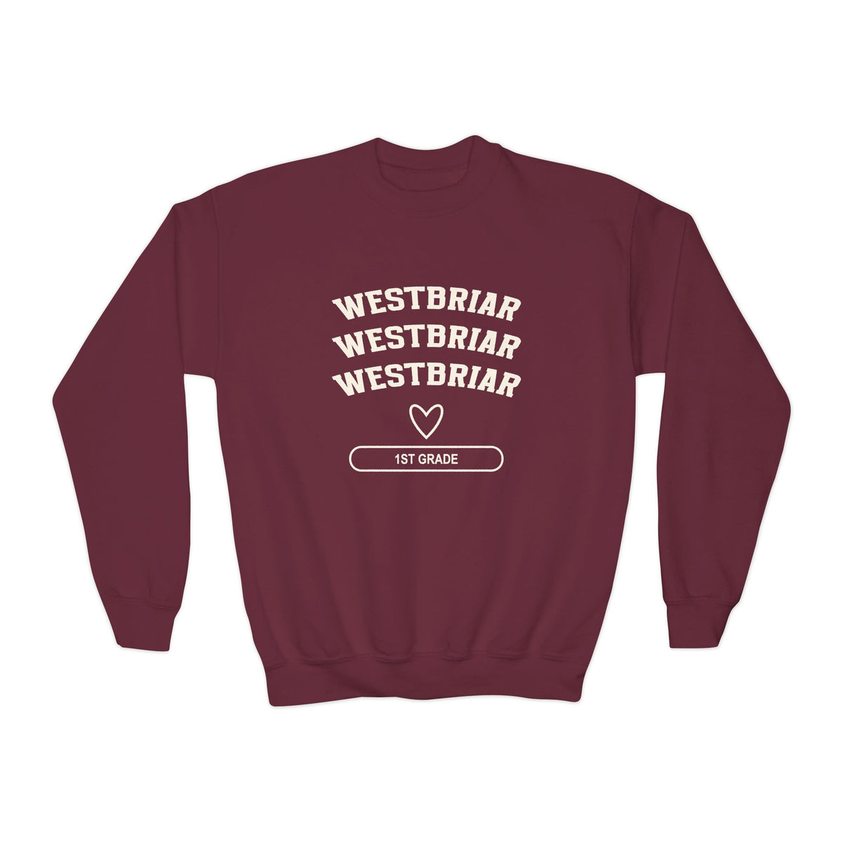 Simple & Classic — 1st Grade Crewneck