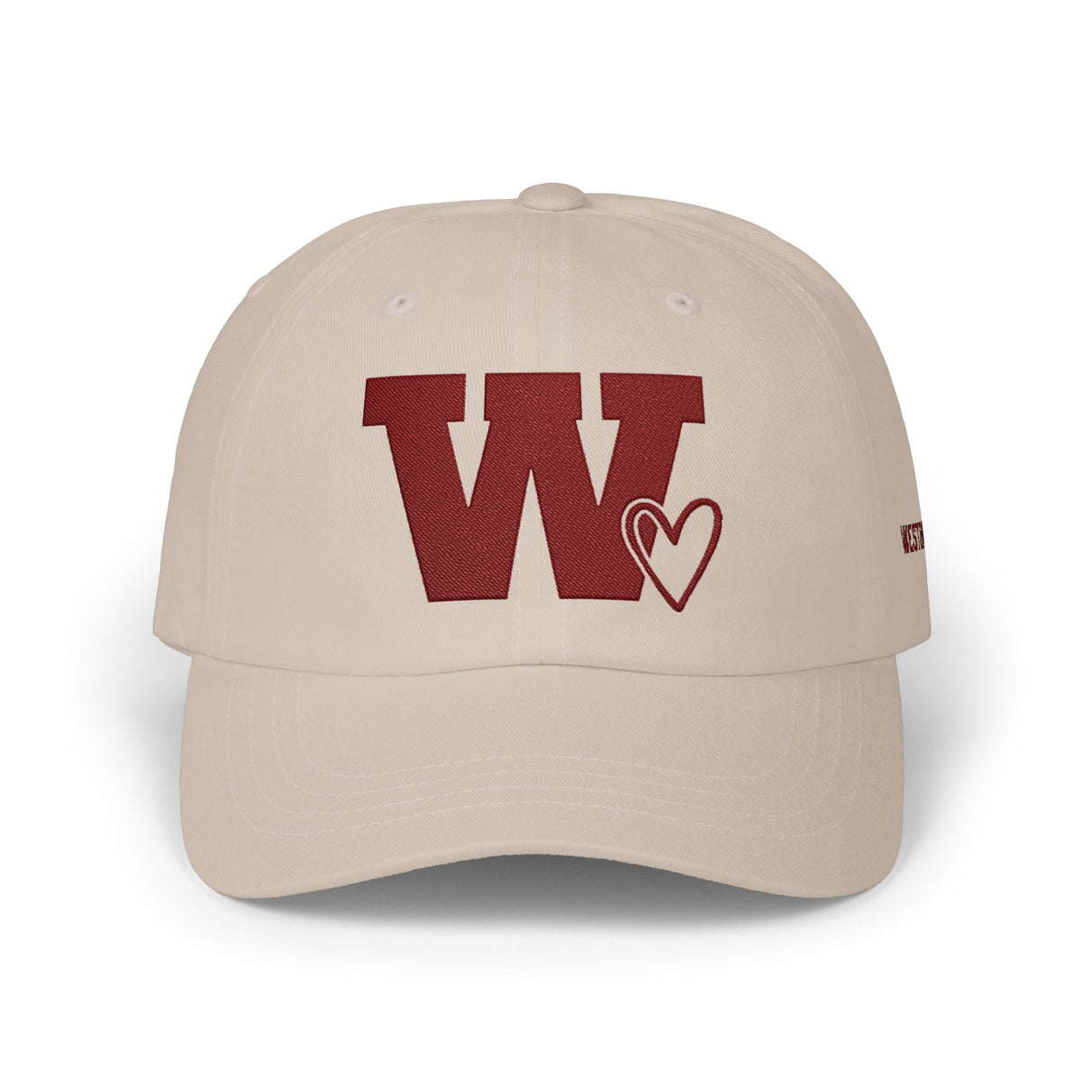 W + Heart Hat