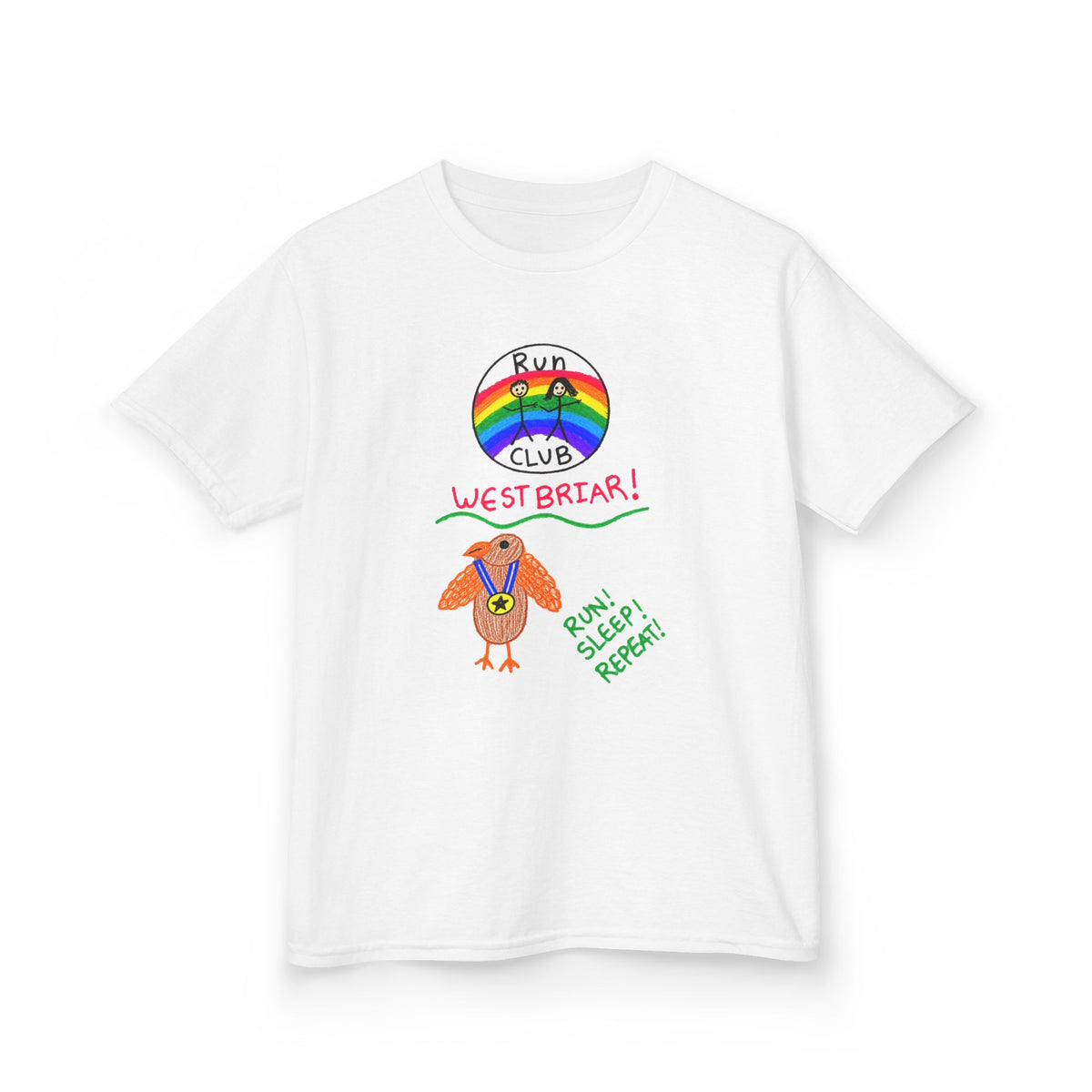 2026 Westbriar Run Club Youth Tee