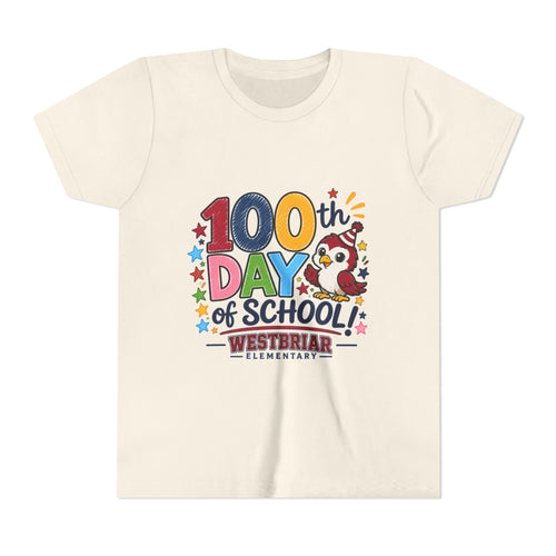 100th Day of School Youth Short Sleeve Tee