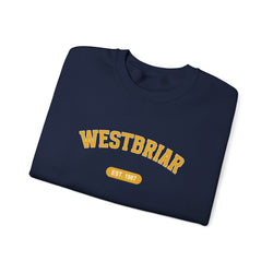 Westbriar Navy Collegiate Crewneck