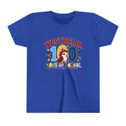 Westbriar 100 Days of School Youth Short Sleeve Tee