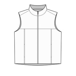 Westbriar Mom White Puffy Vest