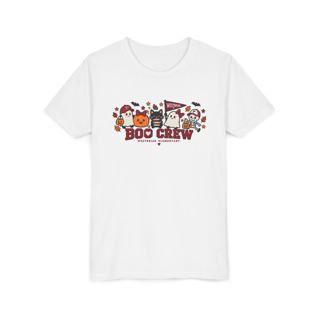 Youth Boo Crew Short Sleeve Tee