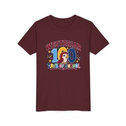 Westbriar 100 Days of School Youth Short Sleeve Tee