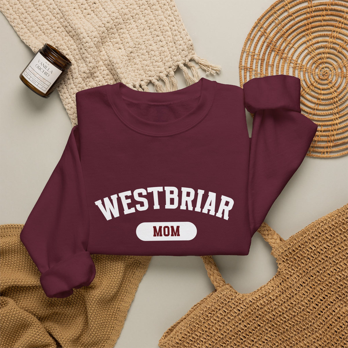 Westbriar Mom Collegiate Crewneck
