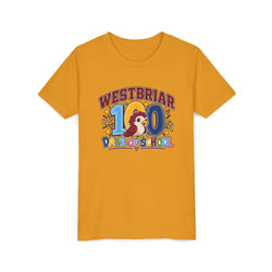 Westbriar 100 Days of School Youth Short Sleeve Tee