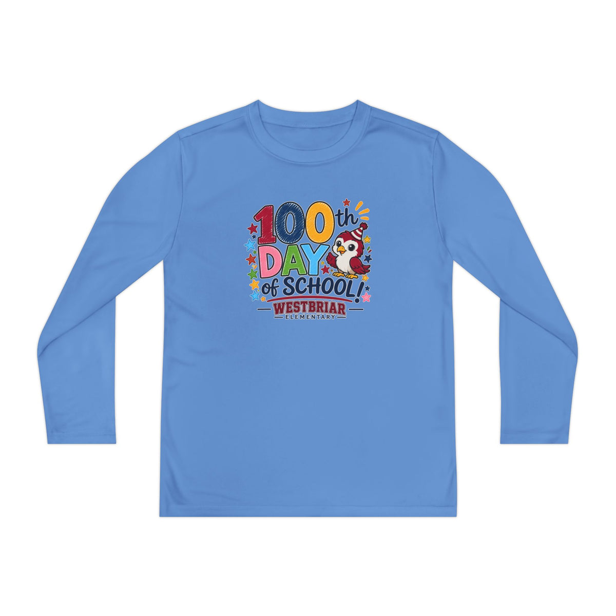 Youth 100th Day of School Long Sleeve Shirt
