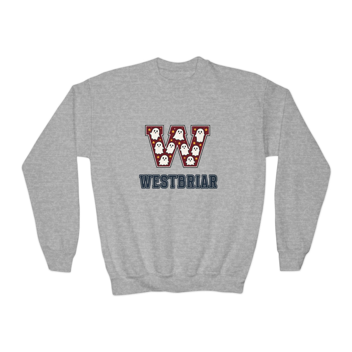 Boys Boo W Crewneck — Westbriar Halloween