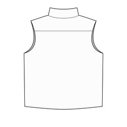 Westbriar Mom White Puffy Vest