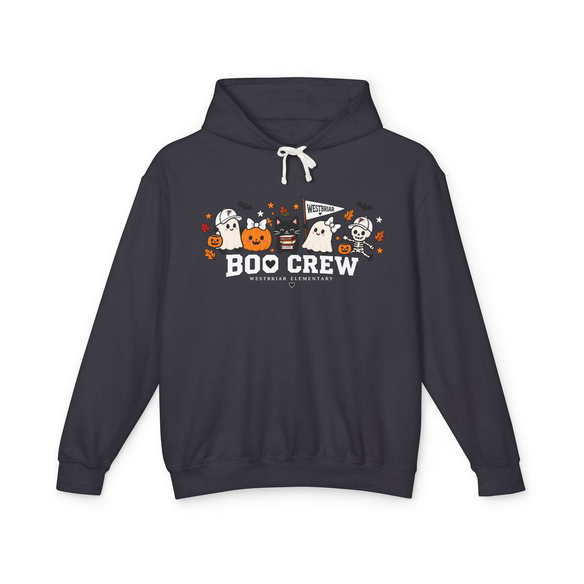 Adult Boo Crew Lightweight Hooded Sweatshirt