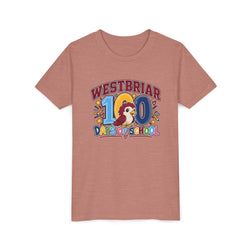Westbriar 100 Days of School Youth Short Sleeve Tee